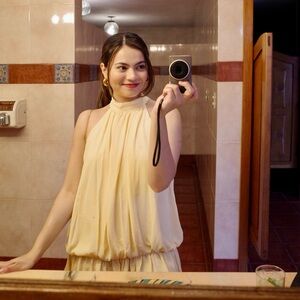 REVOLVE Butter Yellow Mini Dress